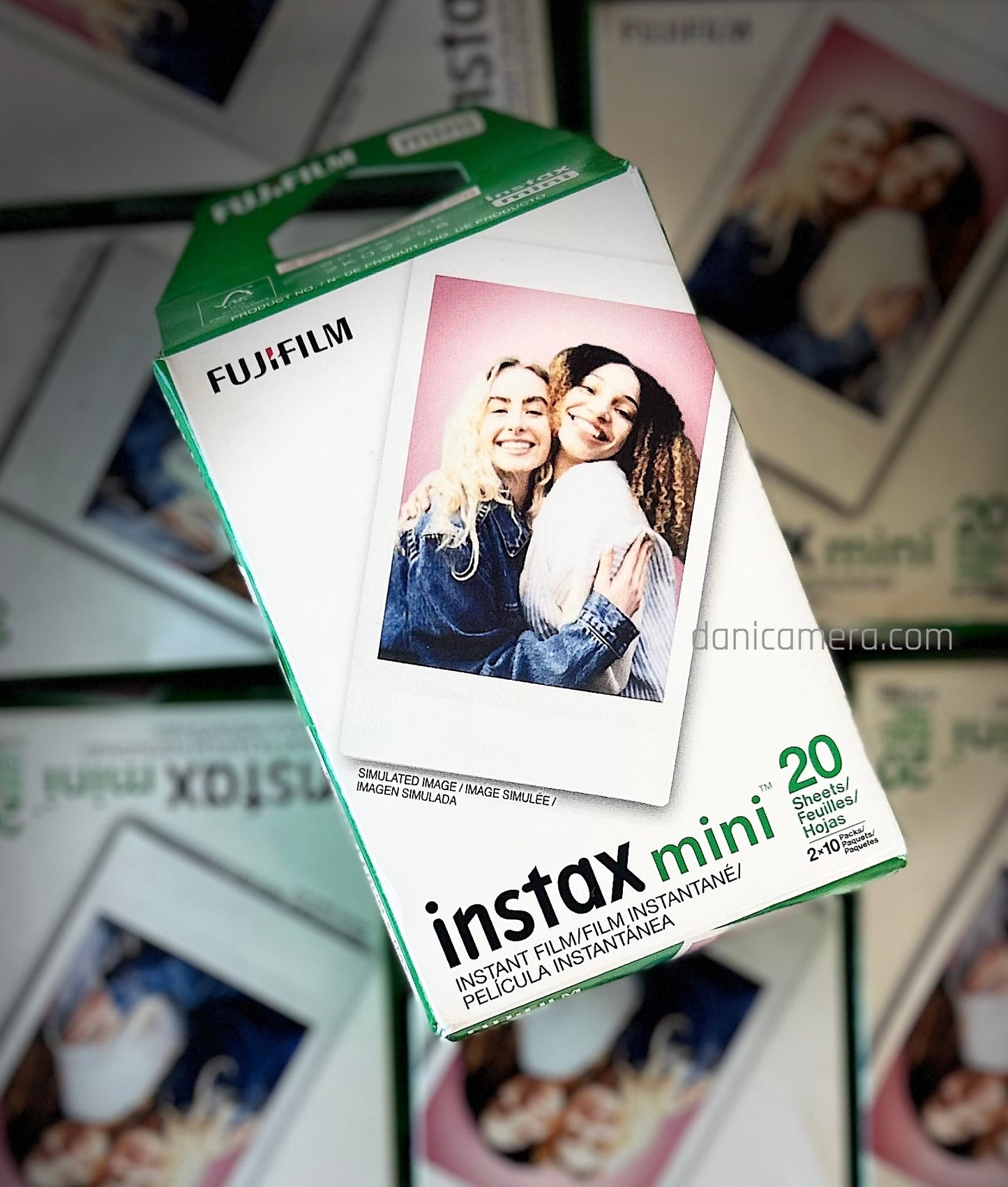 FUJIFILM instax mini Instant Film Twin Pack (20 Sheets / Exposures)