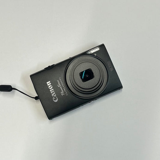 Used Canon PowerShot ELPH 110 HS Black Digital Camera