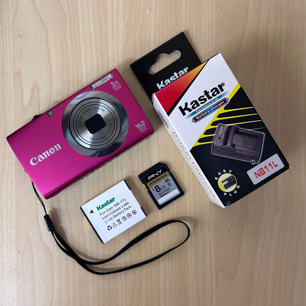 Canon PowerShot A2300 HD Digital Camera Pink