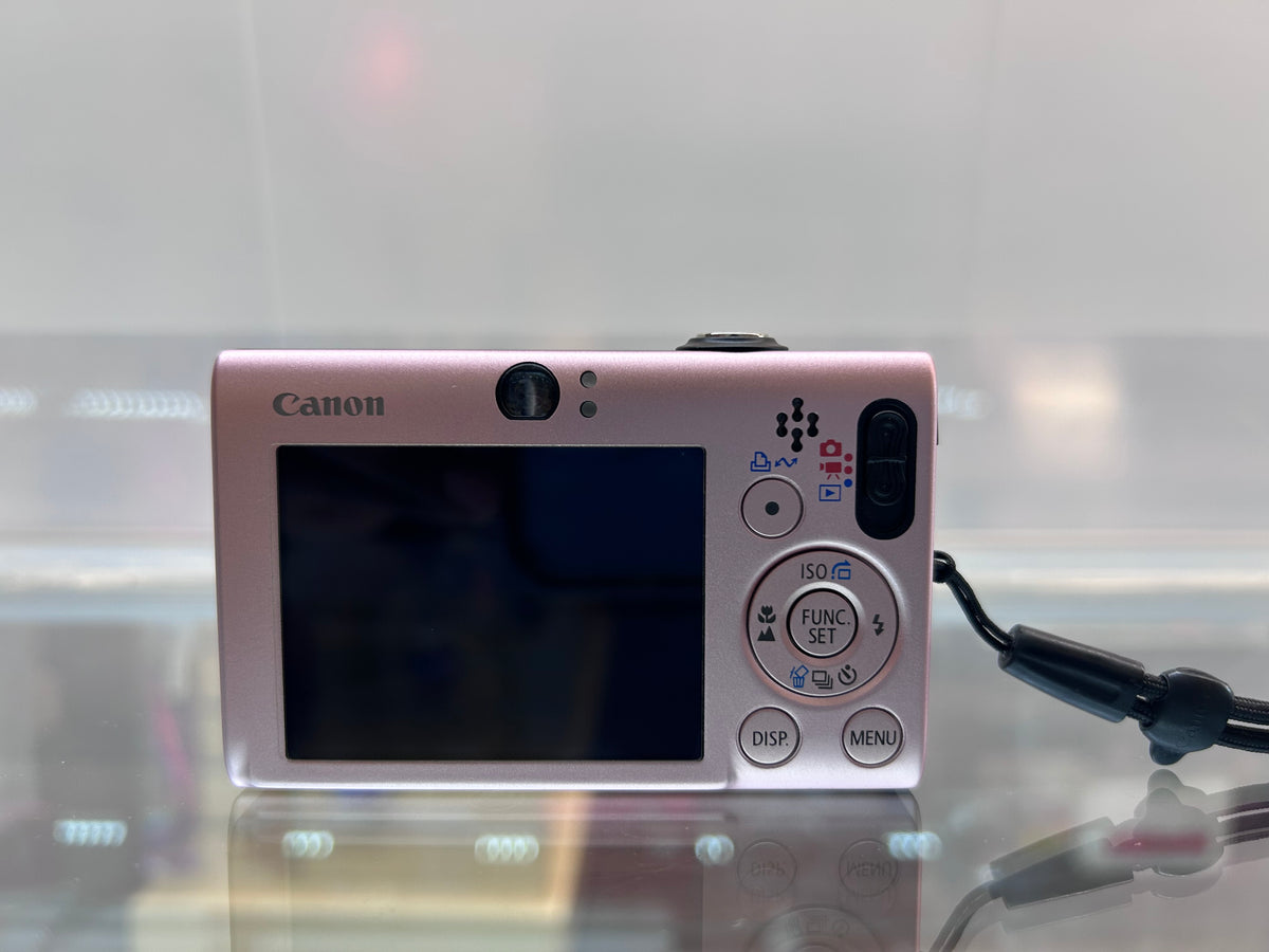 Used Canon PowerShot SD1100 IS Digital ELPH Camera Pink w/ Case | SEE VIDEO |