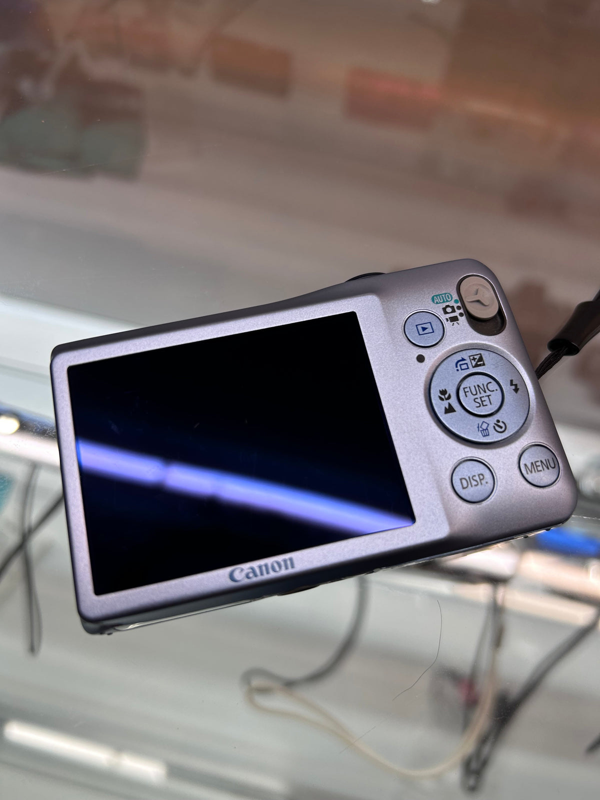 Used Canon PowerShot SD1300 IS Digital ELPH Camera Blue w/ Case | SEE VIDEO |