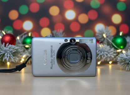 Used Canon PowerShot SD1200 IS Digital Camera Silver | Fully Tested & Operational |