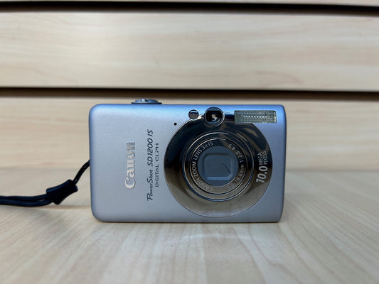 Used Canon PowerShot SD1200 IS Digital Camera Silver | Fully Tested & Operational |