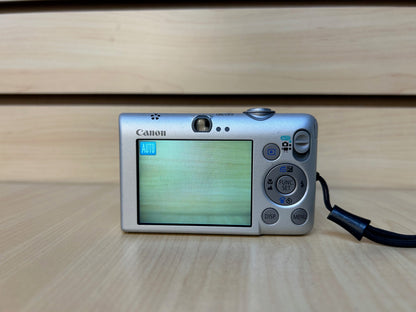 Used Canon PowerShot SD1200 IS Digital Camera Silver | Fully Tested & Operational |