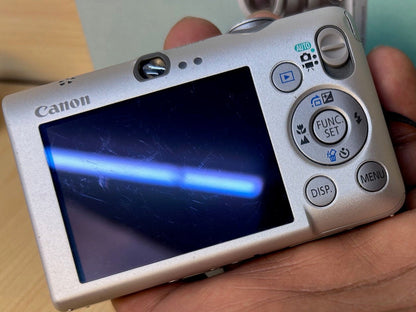 Used Canon PowerShot SD1200 IS Digital Camera Silver | Fully Tested & Operational |