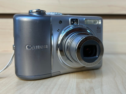 Used Canon PowerShot A1100 IS Digital Camera Silver | 12.1MP | Tested & Fully Operational |