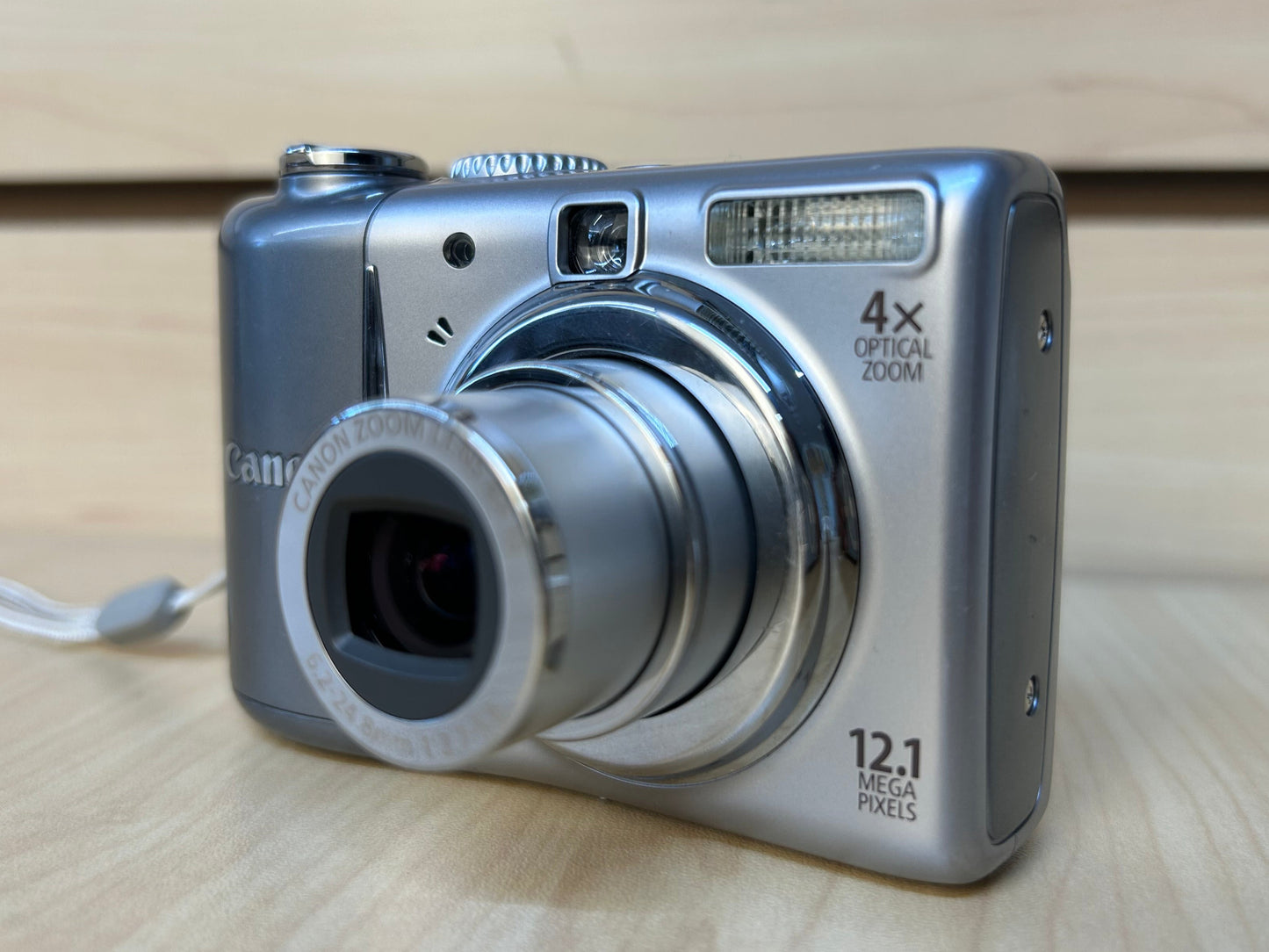 Used Canon PowerShot A1100 IS Digital Camera Silver | 12.1MP | Tested & Fully Operational |
