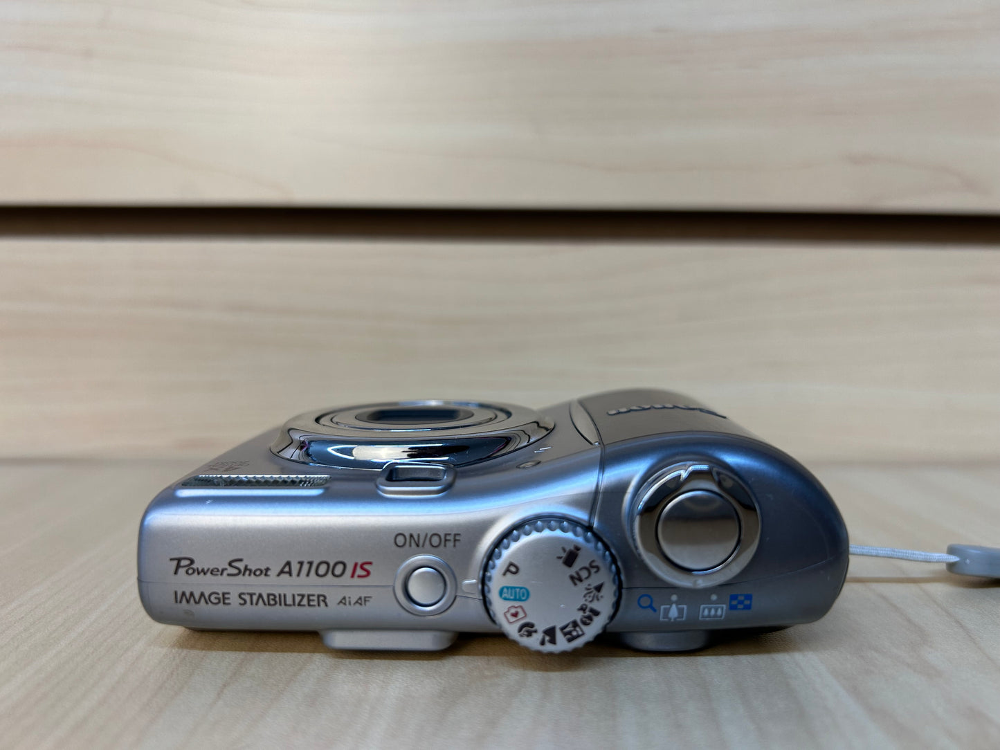 Used Canon PowerShot A1100 IS Digital Camera Silver | 12.1MP | Tested & Fully Operational |
