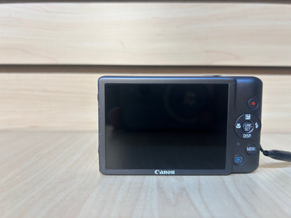 Used Canon PowerShot ELPH 100 HS Digital Camera Gray | 12.1MP | Tested & Fully Operational