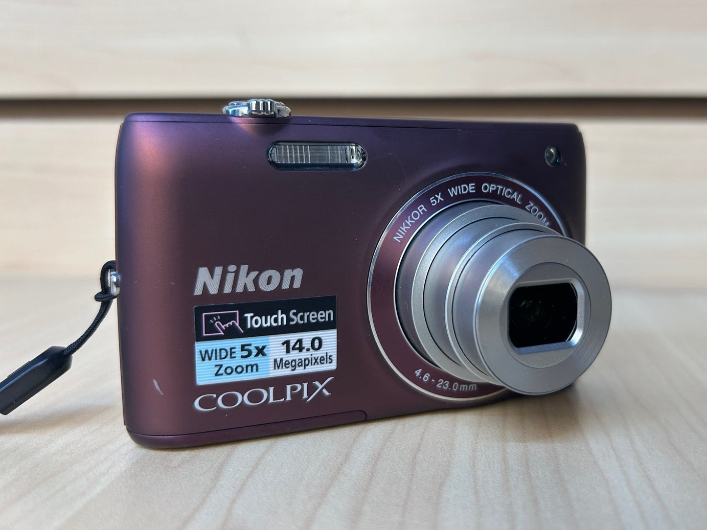 Used Nikon Coolpix S4100 Digital Camera Plum | 14.0 MP | Tested & Fully Operational