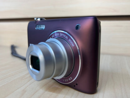 Used Nikon Coolpix S4100 Digital Camera Plum | 14.0 MP | Tested & Fully Operational