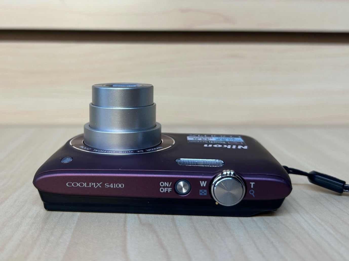 Used Nikon Coolpix S4100 Digital Camera Plum | 14.0 MP | Tested & Fully Operational