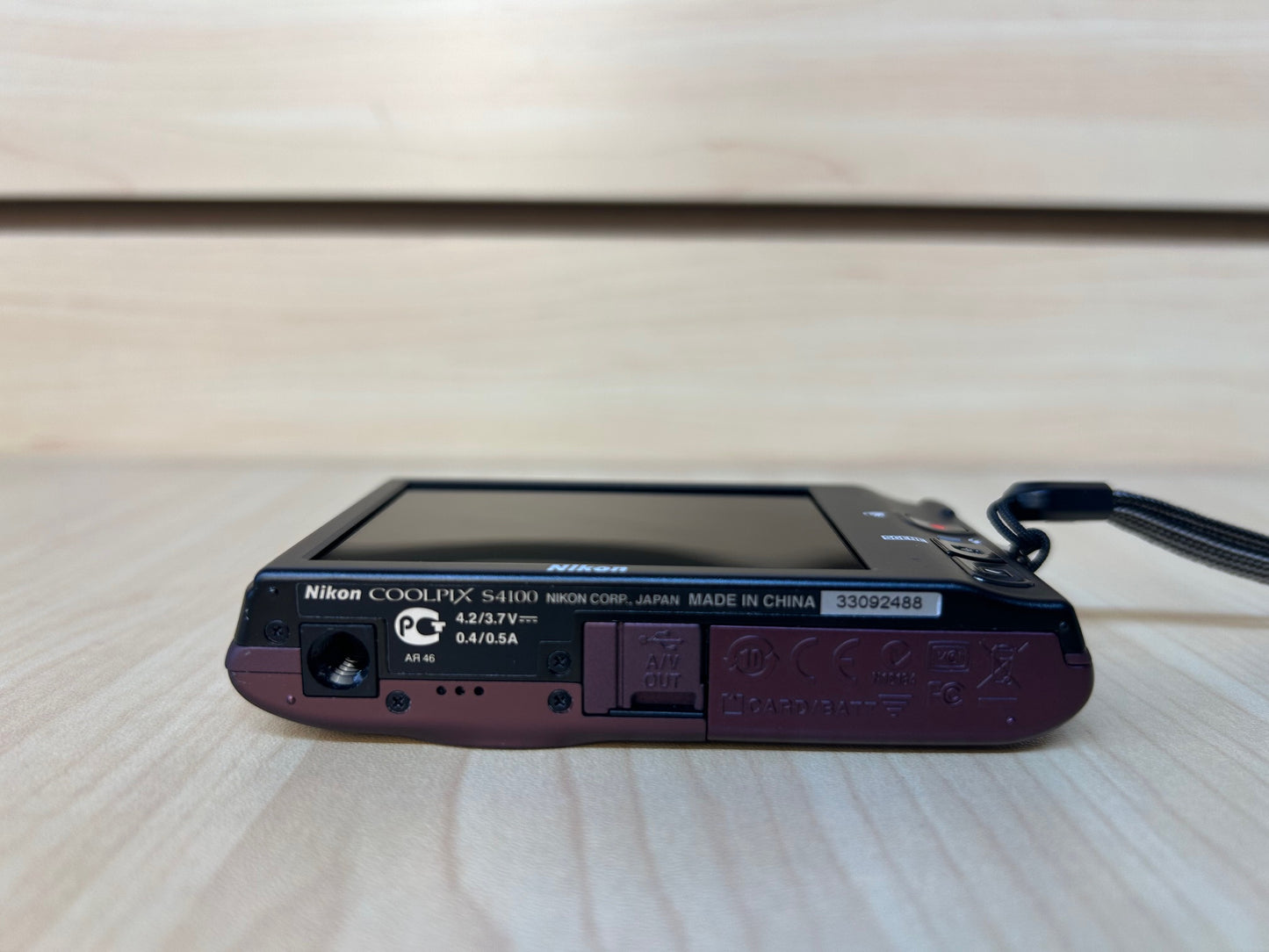 Used Nikon Coolpix S4100 Digital Camera Plum | 14.0 MP | Tested & Fully Operational