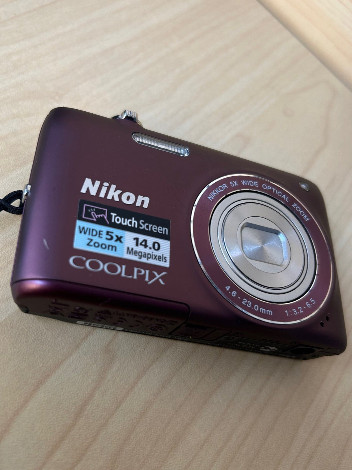 Used Nikon Coolpix S4100 Digital Camera Plum | 14.0 MP | Tested & Fully Operational
