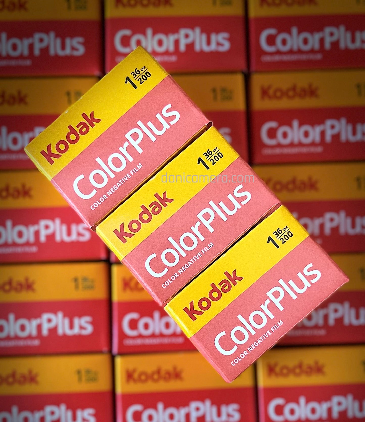 Kodak ColorPlus 200 Color Negative Film (35mm Roll Film, 36 Exposures) Roll (Pack of 3 Rolls)