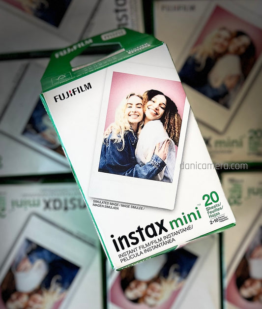 FUJIFILM instax mini Instant Film Twin Pack (20 Sheets / Exposures)