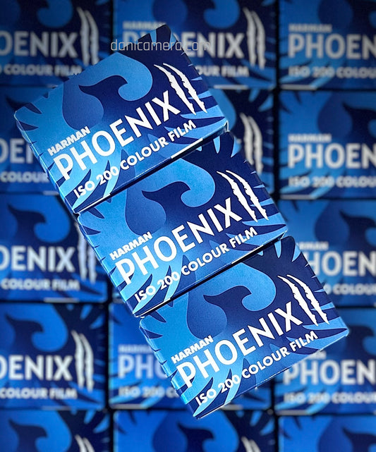 Harmon Photo Phoenix II 200 Color Negative Film (35mm Roll Film, 36 Exposures) (Pack of 3 Rolls)