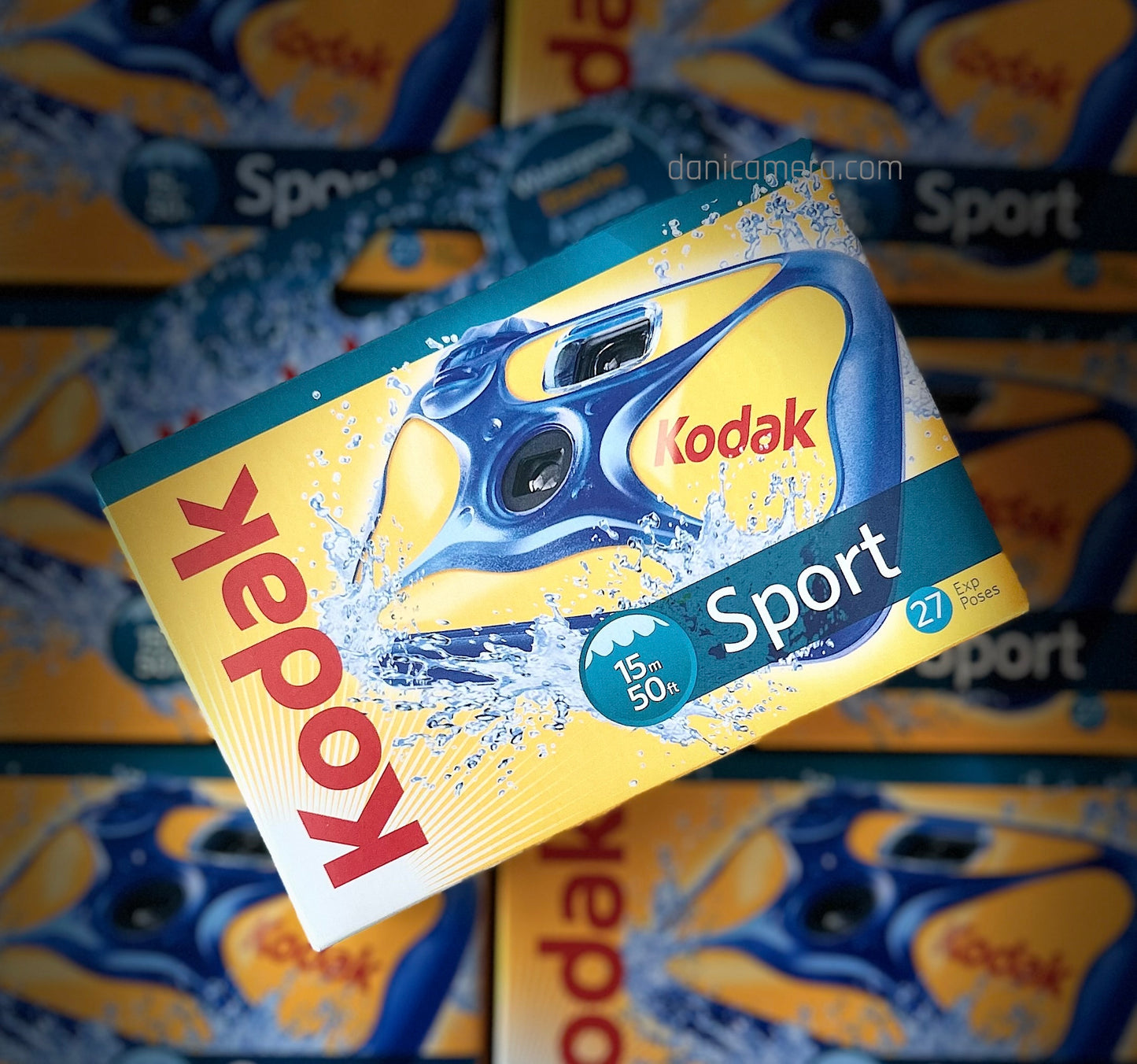 Kodak Sport Waterproof Film Disposable Camera (27 Exposures)