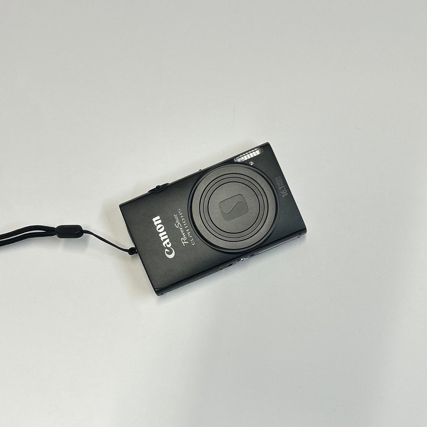 Used Canon PowerShot ELPH 110 HS Black Digital Camera