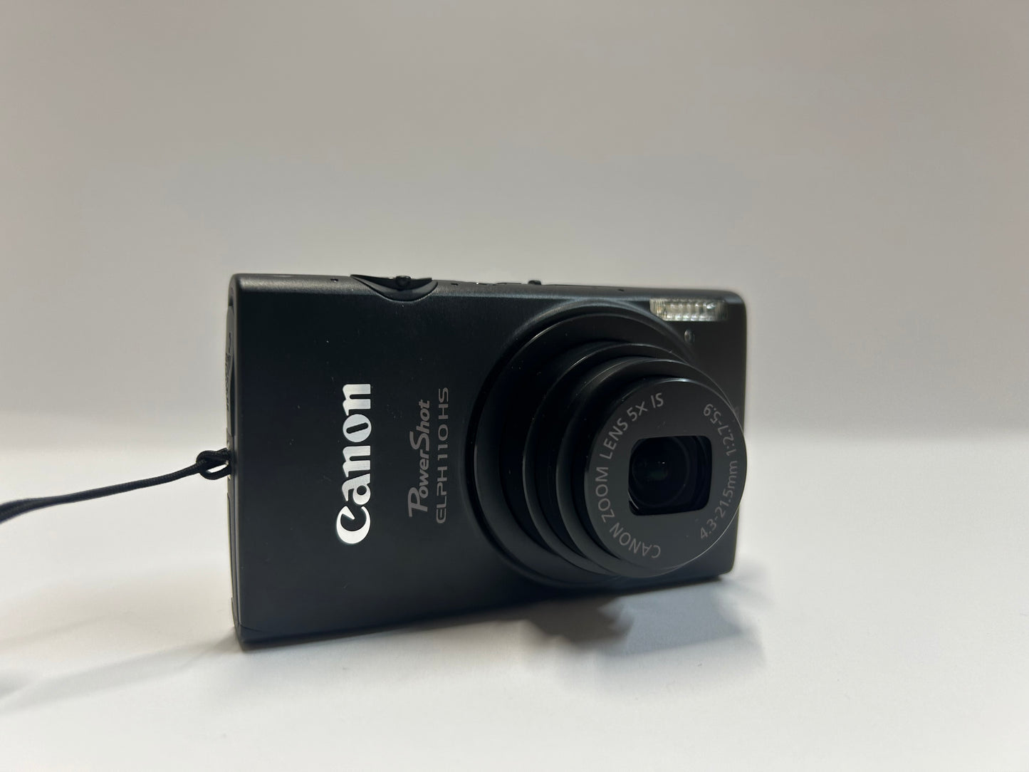 Used Canon PowerShot ELPH 110 HS Black Digital Camera