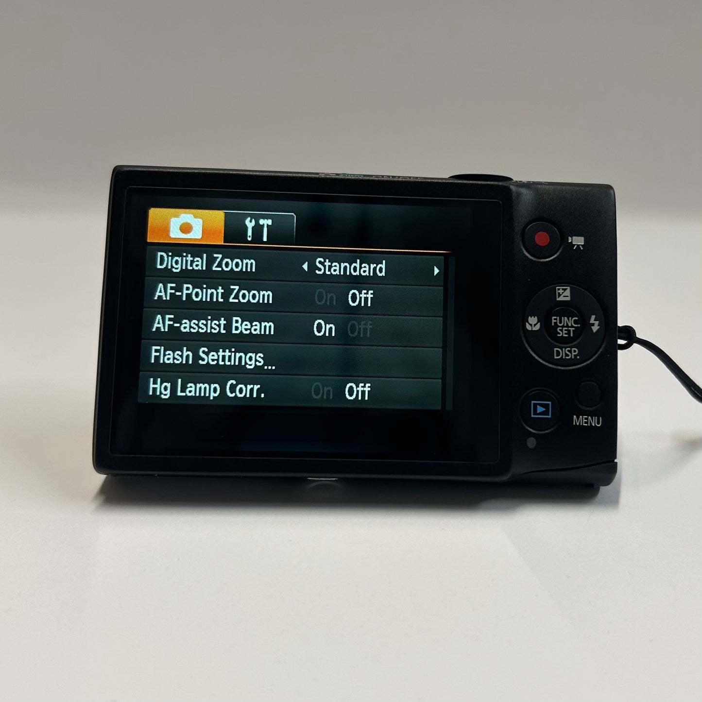 Used Canon PowerShot ELPH 110 HS Black Digital Camera