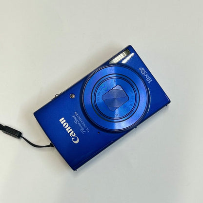 Used Canon PowerShot ELPH 190 IS Digital Camera Blue