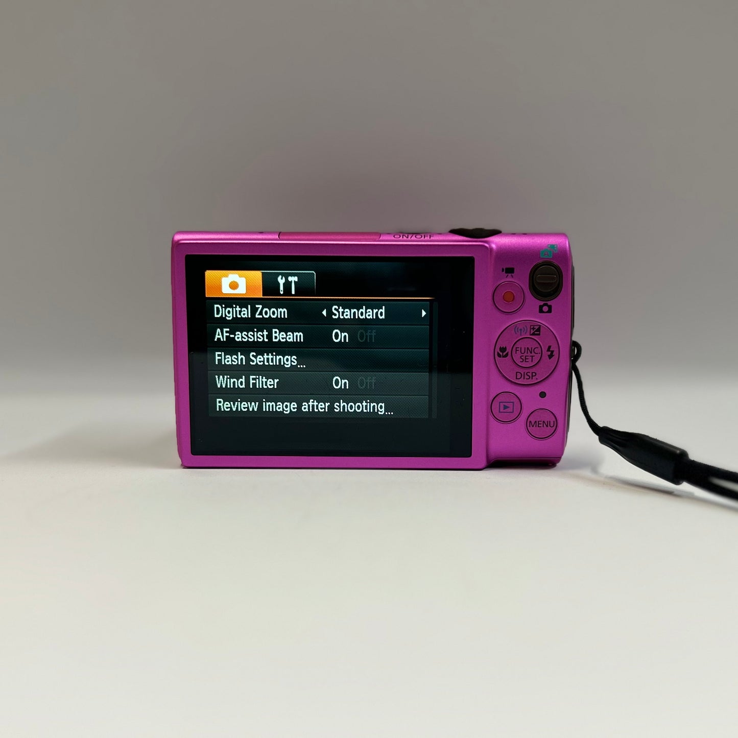 Used Canon PowerShot ELPH 330 HS Digital Camera Pink