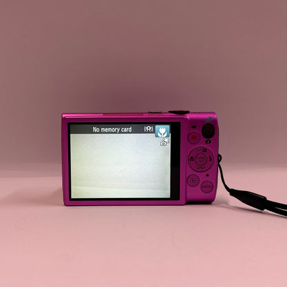 Used Canon PowerShot ELPH 330 HS Digital Camera Pink