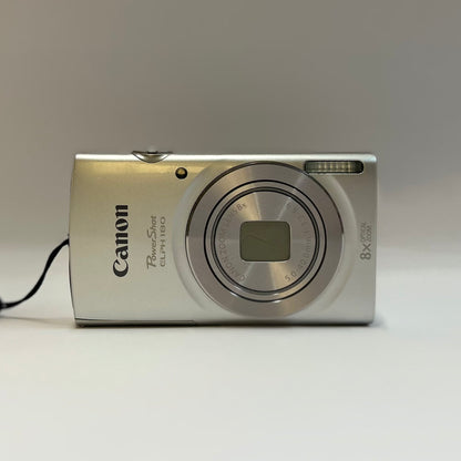 Used Canon PowerShot ELPH 180 Digital Camera Silver