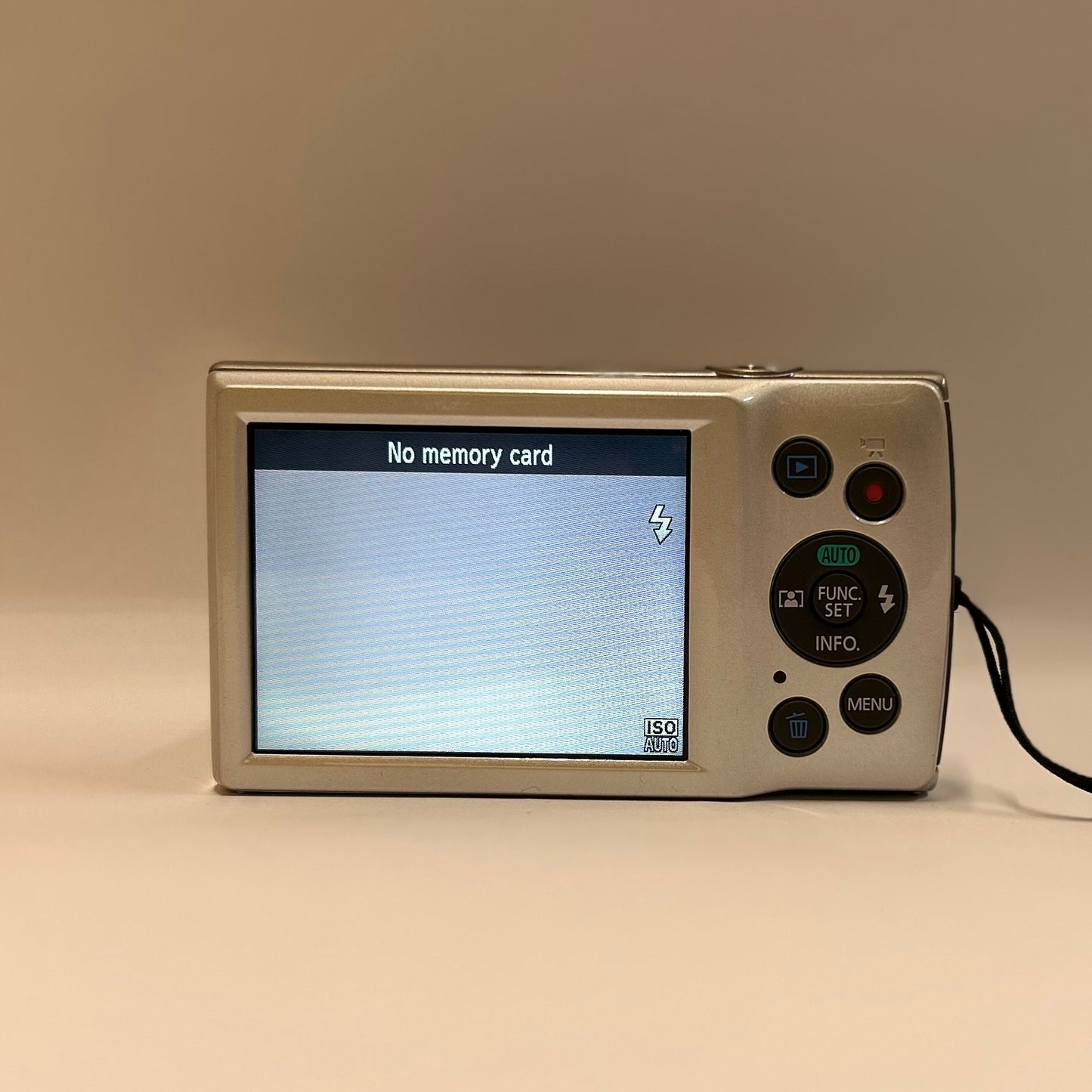 Used Canon PowerShot ELPH 180 Digital Camera Silver