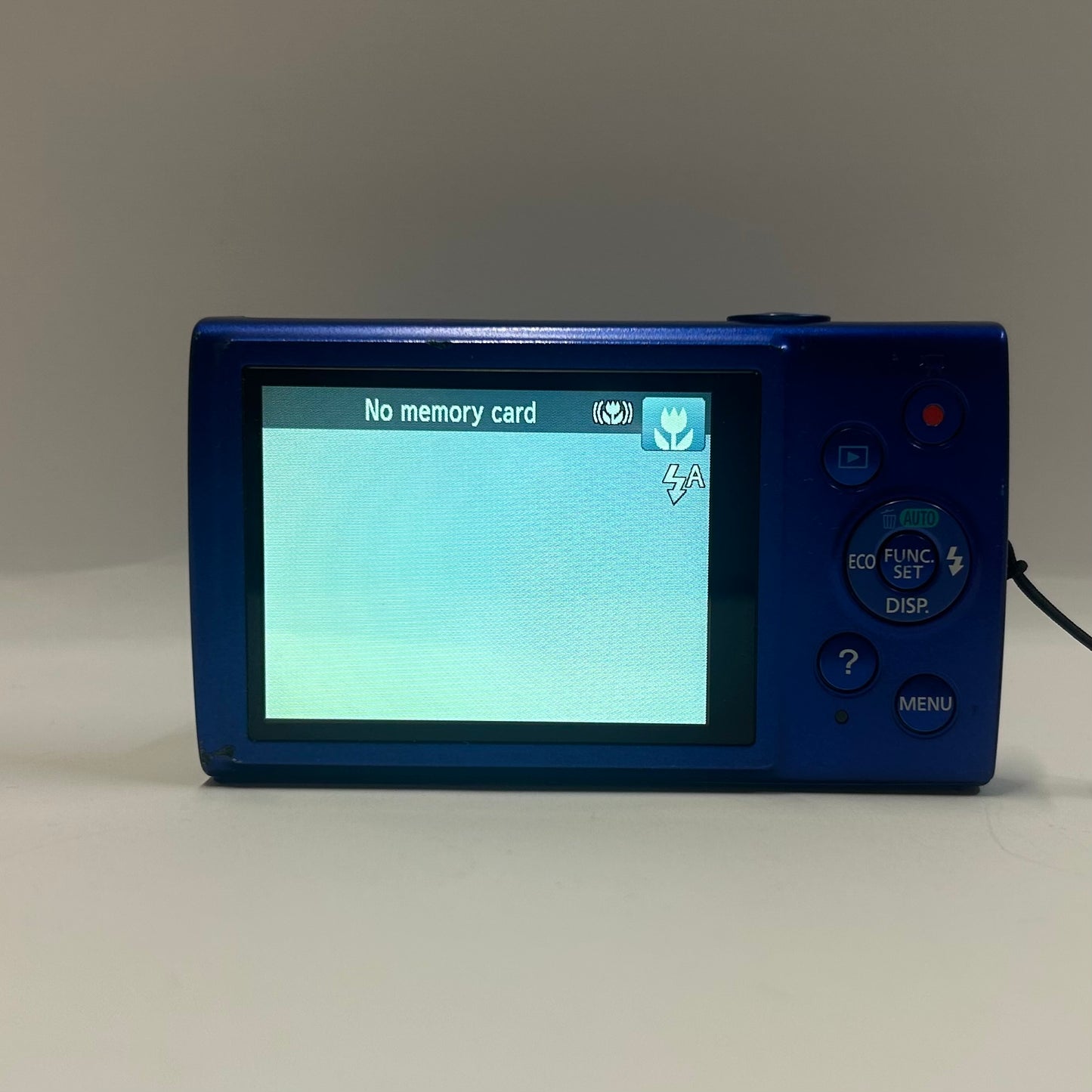 Used Canon PowerShot ELPH 170 IS Digital Camera Blue