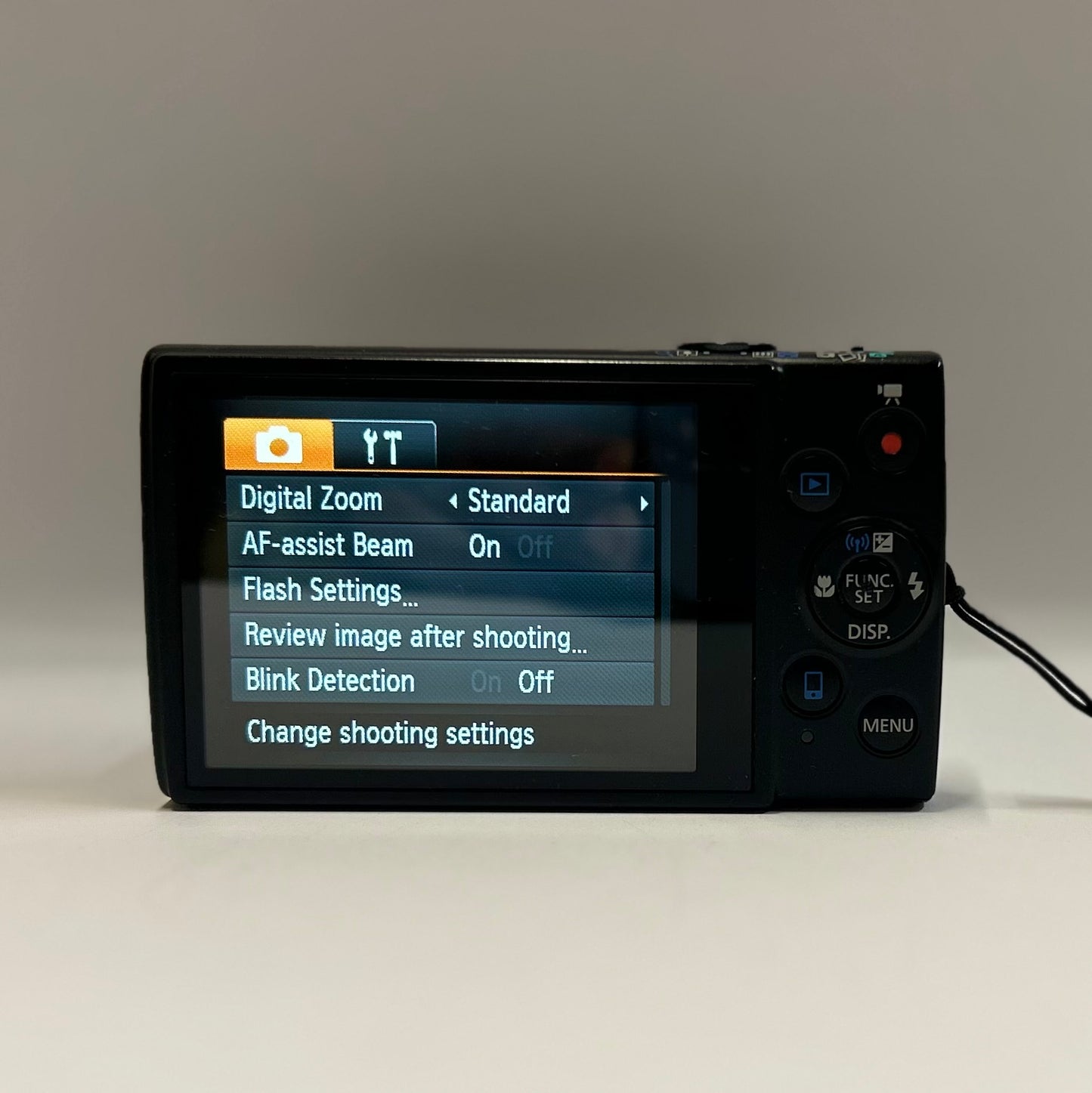 Used Canon PowerShot ELPH 340 HS Digital Camera Black