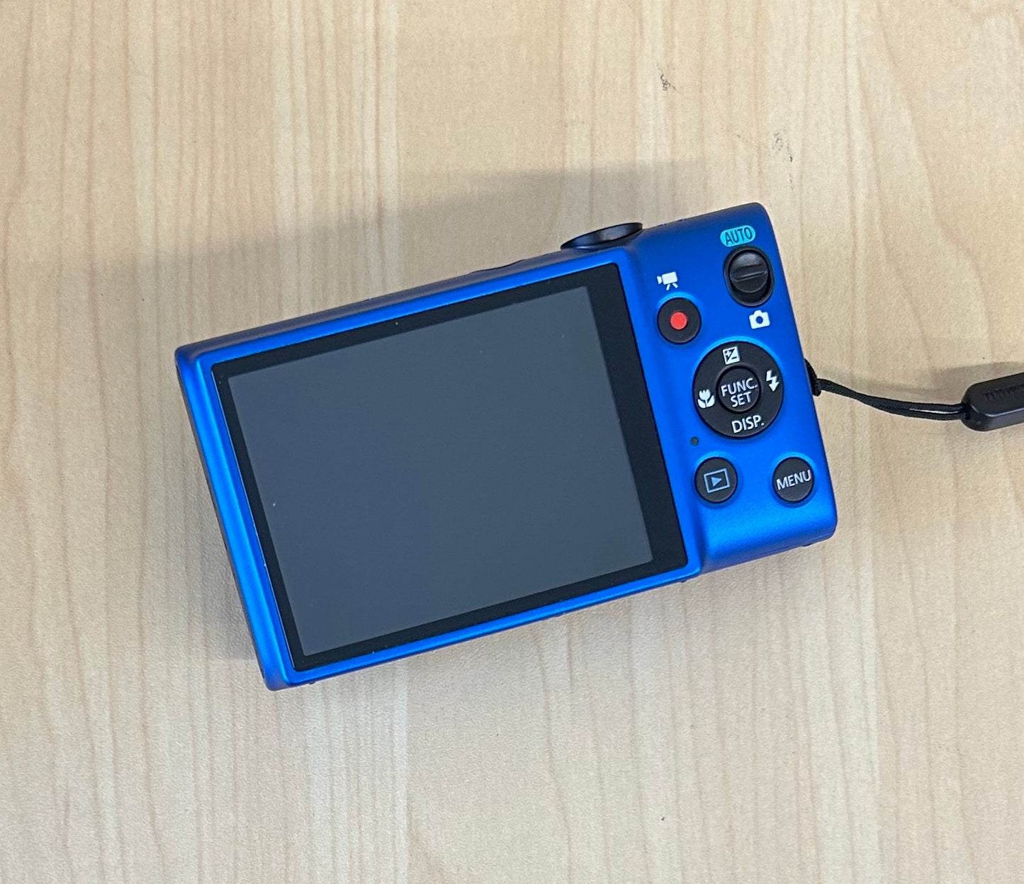 Used Canon PowerShot ELPH 115 IS Digital Camera Blue
