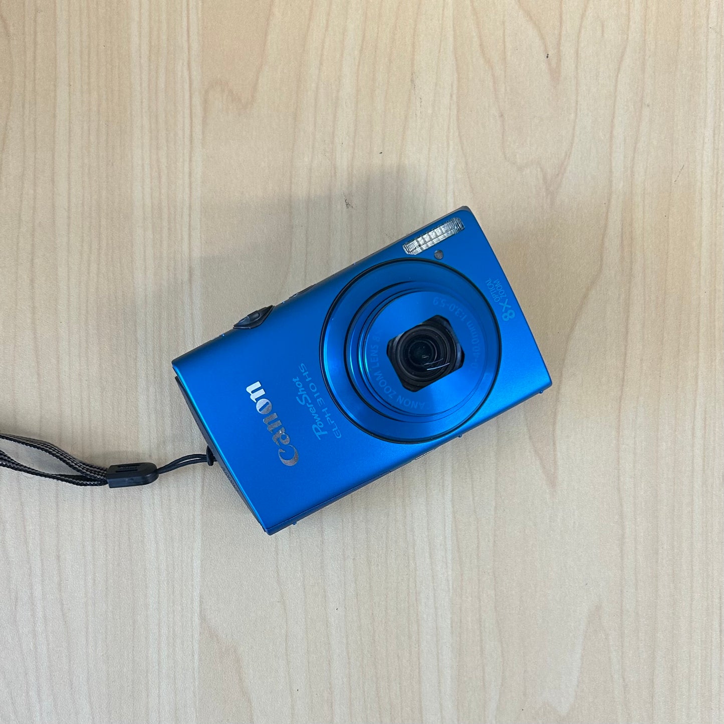 Used Canon PowerShot ELPH 310 HS Digital Camera Blue