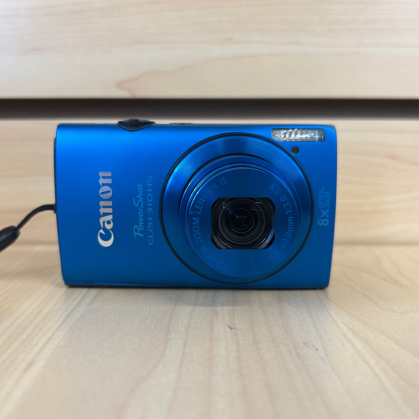 Used Canon PowerShot ELPH 310 HS Digital Camera Blue