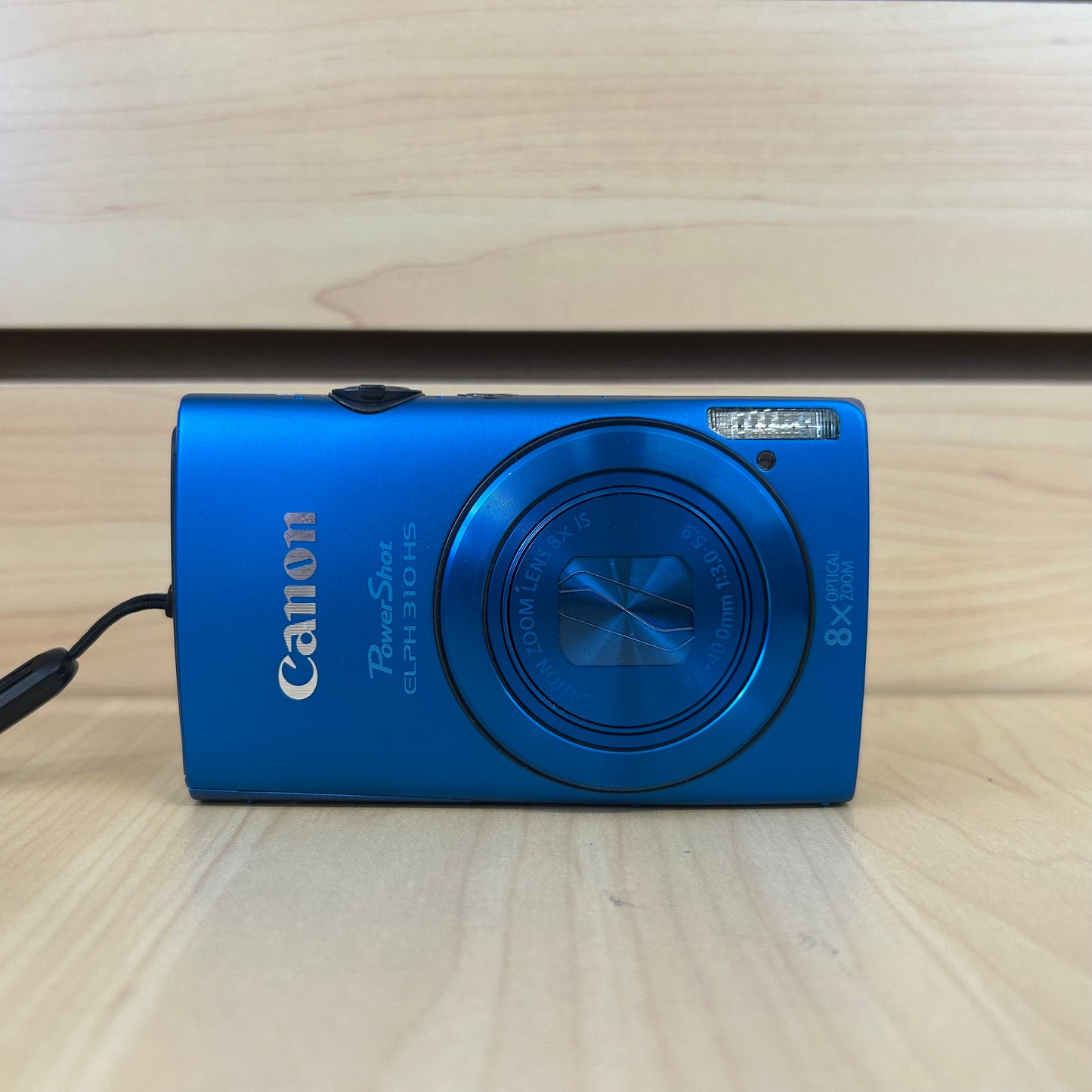 Used Canon PowerShot ELPH 310 HS Digital Camera Blue