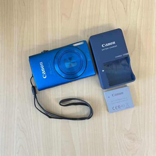 Used Canon PowerShot ELPH 310 HS Digital Camera Blue