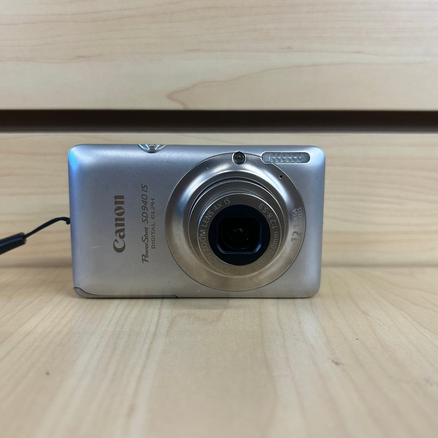 Used Canon PowerShot SD940 IS Digital ELPH Camera Silver