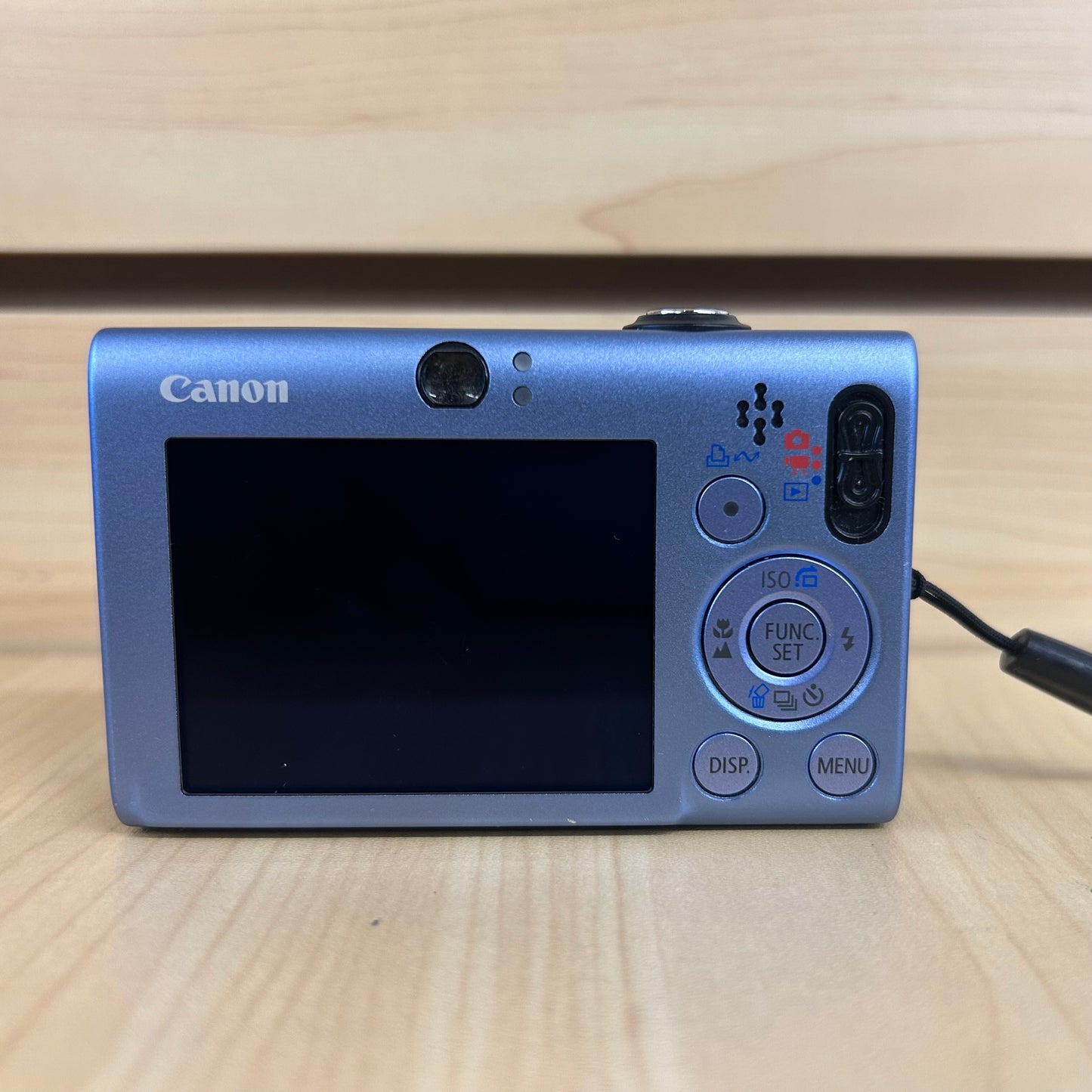 Used Canon PowerShot SD1100 IS Digital ELPH Camera Blue