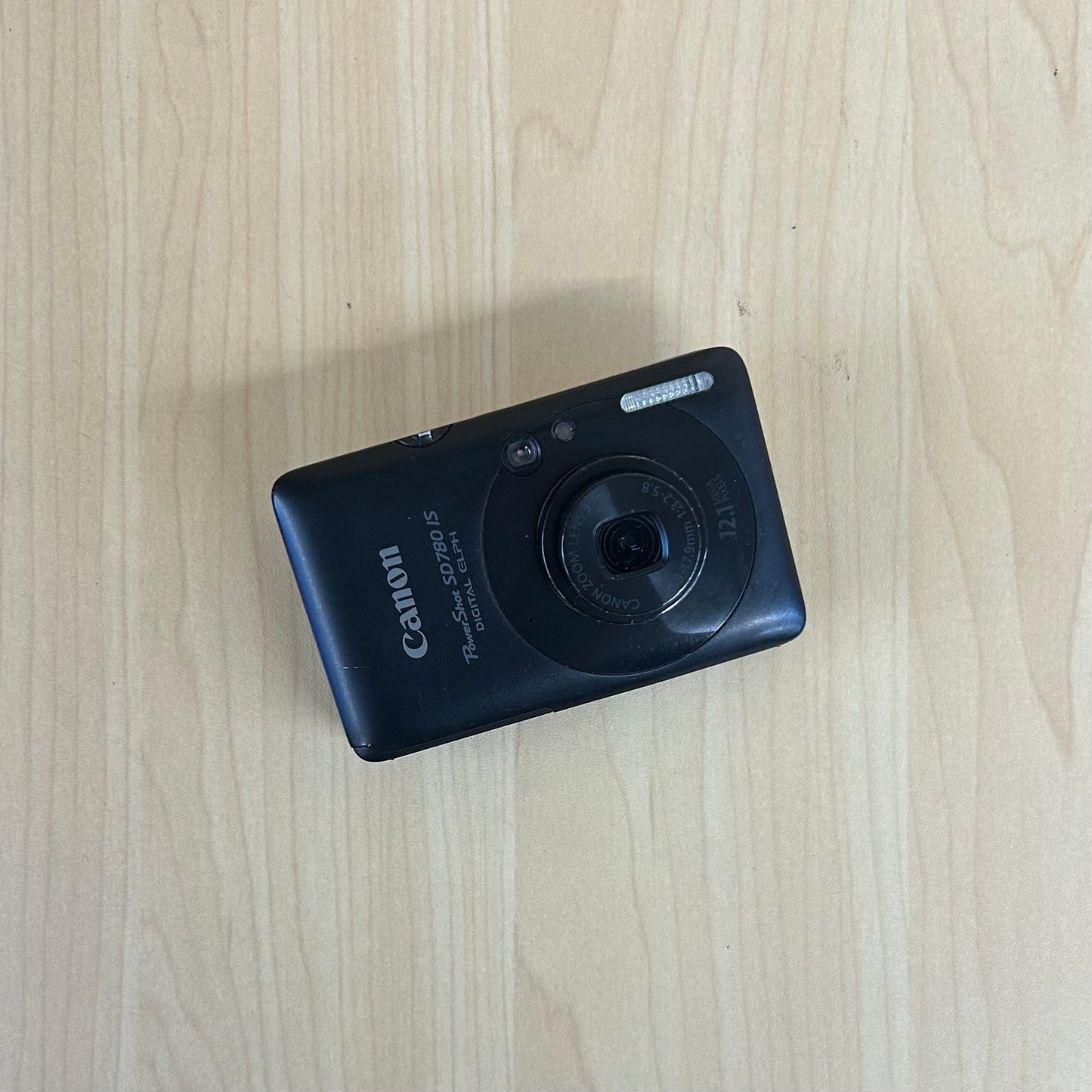 Used Canon PowerShot SD780 IS Digital ELPH Camera Black