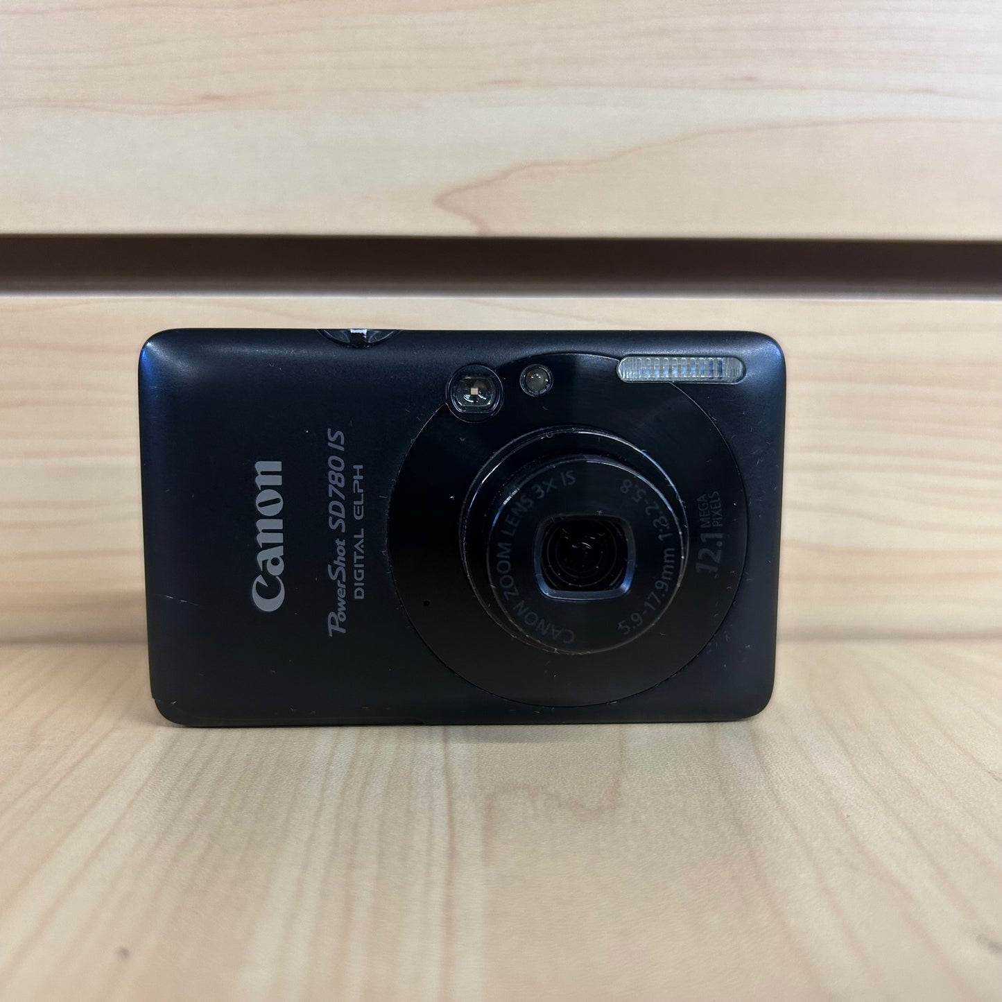 Used Canon PowerShot SD780 IS Digital ELPH Camera Black