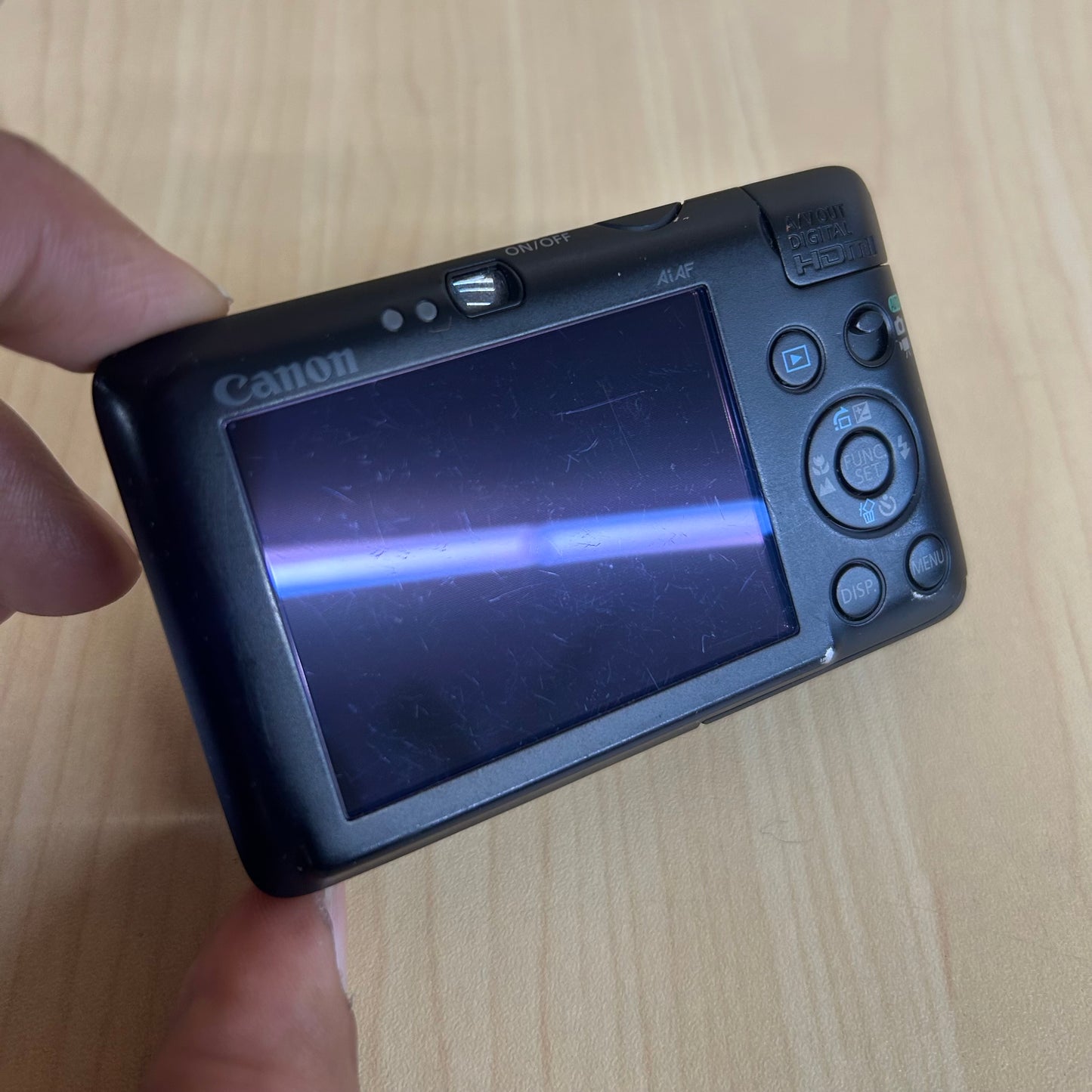 Used Canon PowerShot SD780 IS Digital ELPH Camera Black