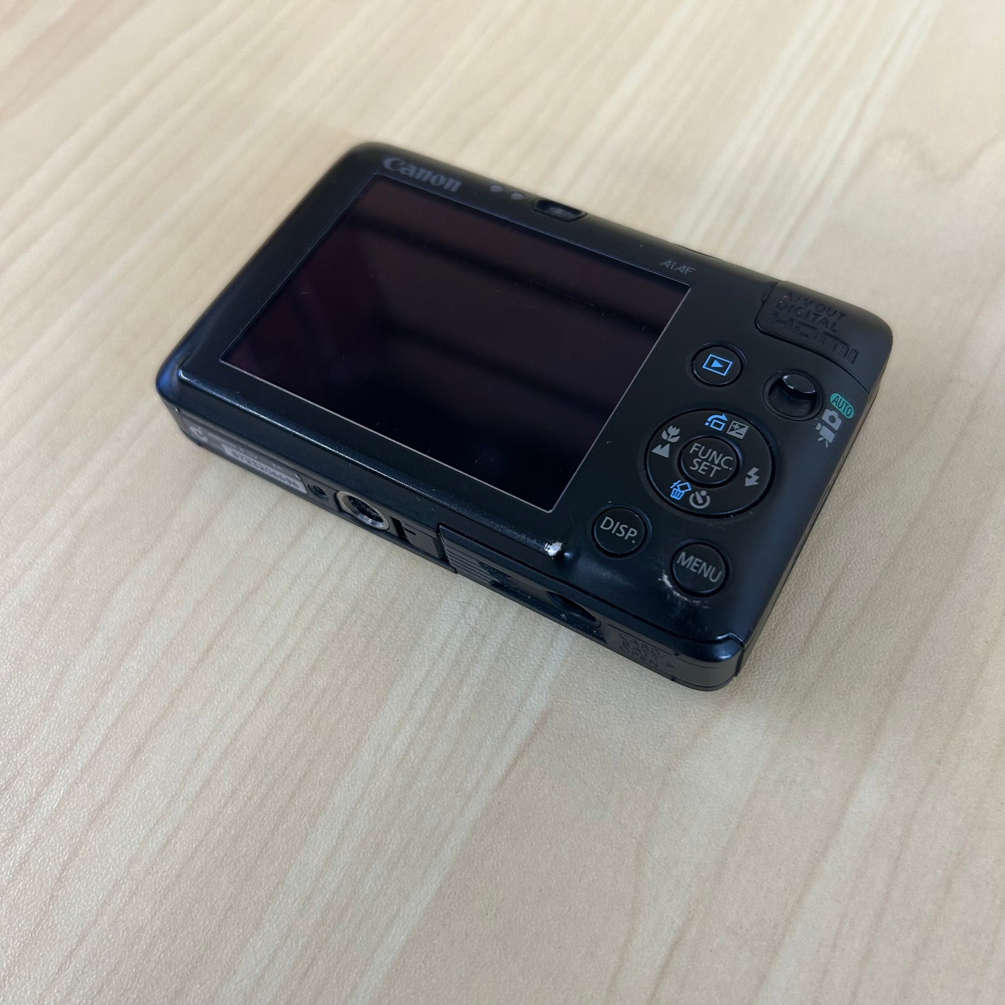 Used Canon PowerShot SD780 IS Digital ELPH Camera Black