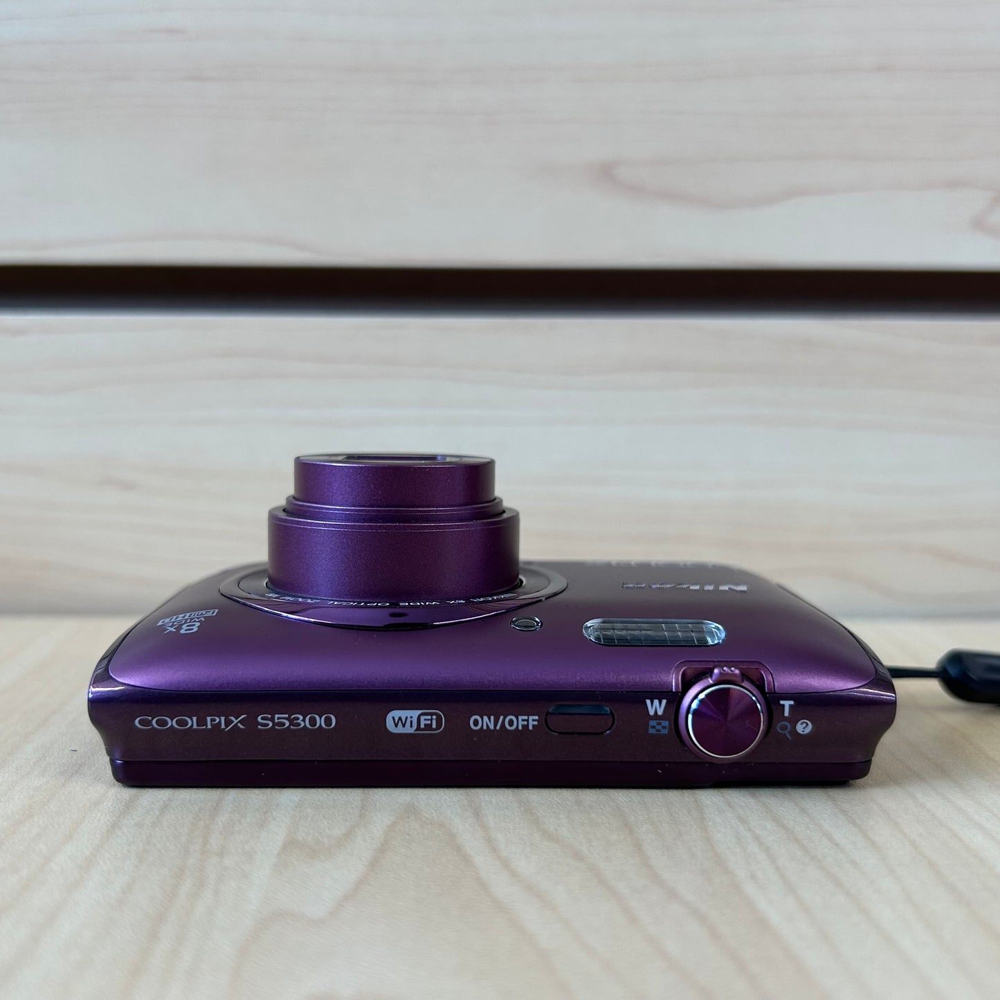 Used Nikon Coolpix S5300 Digital Camera Plum