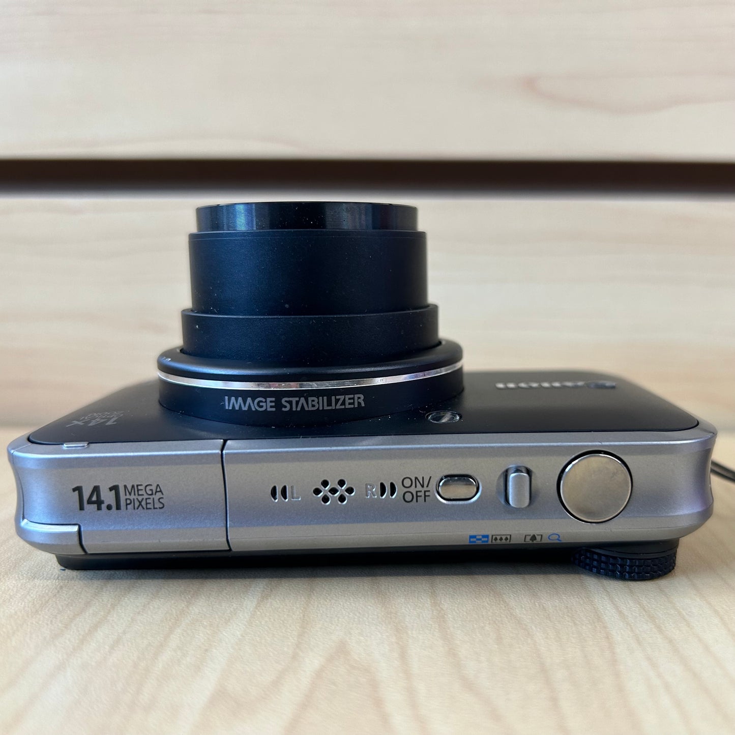 Used Canon PowerShot SX210 IS Digital Camera Black