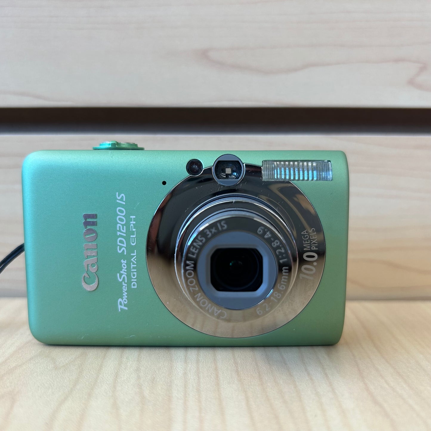 Used Canon PowerShot SD1200 IS Digital Camera Green