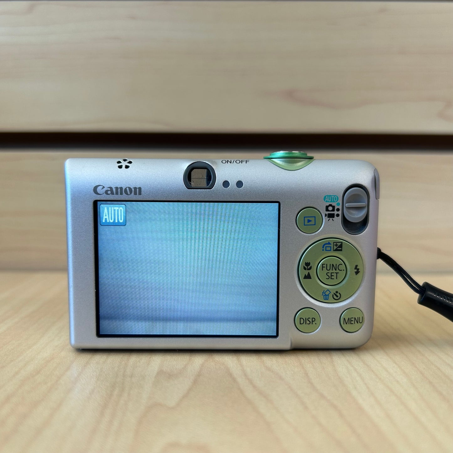 Used Canon PowerShot SD1200 IS Digital Camera Green