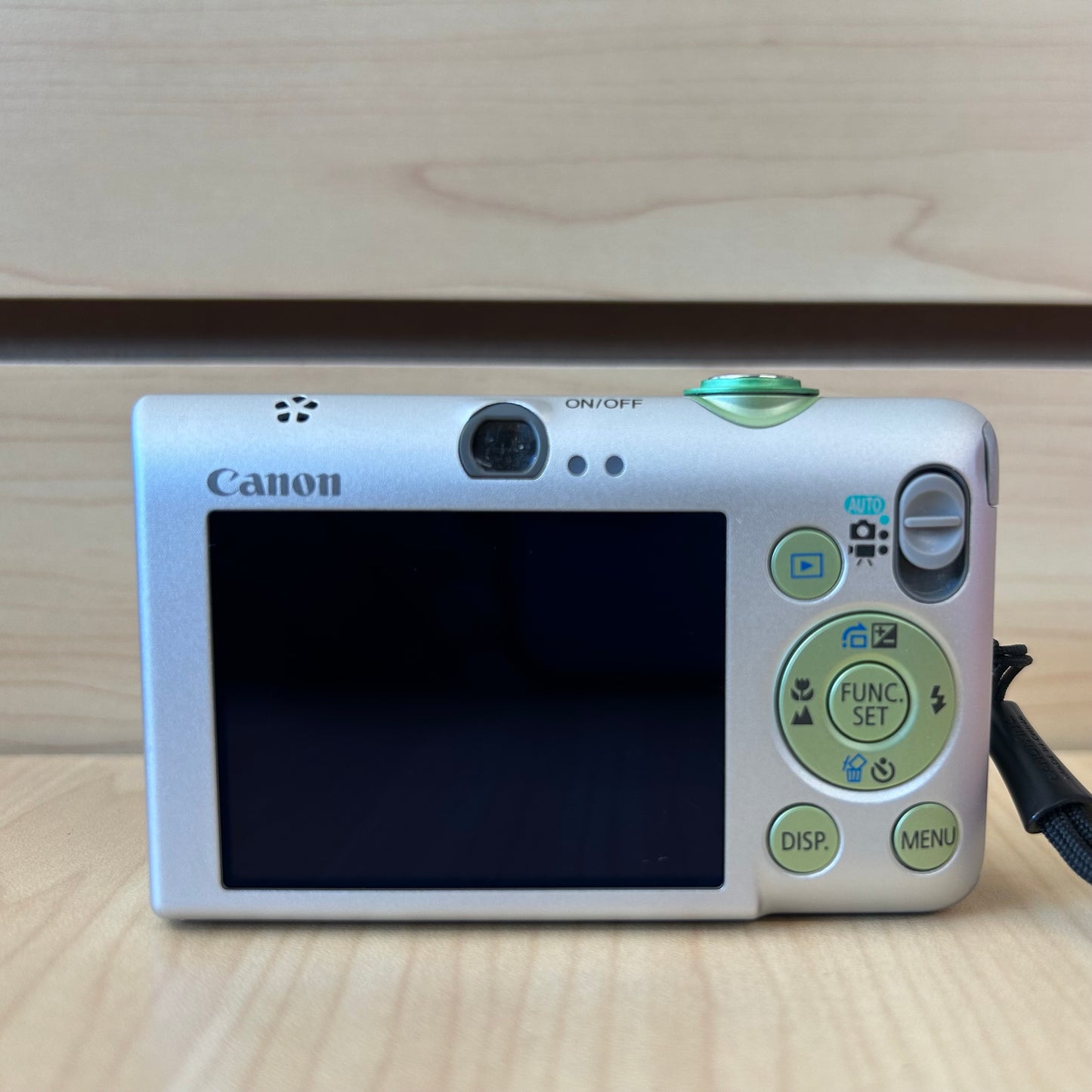 Used Canon PowerShot SD1200 IS Digital Camera Green