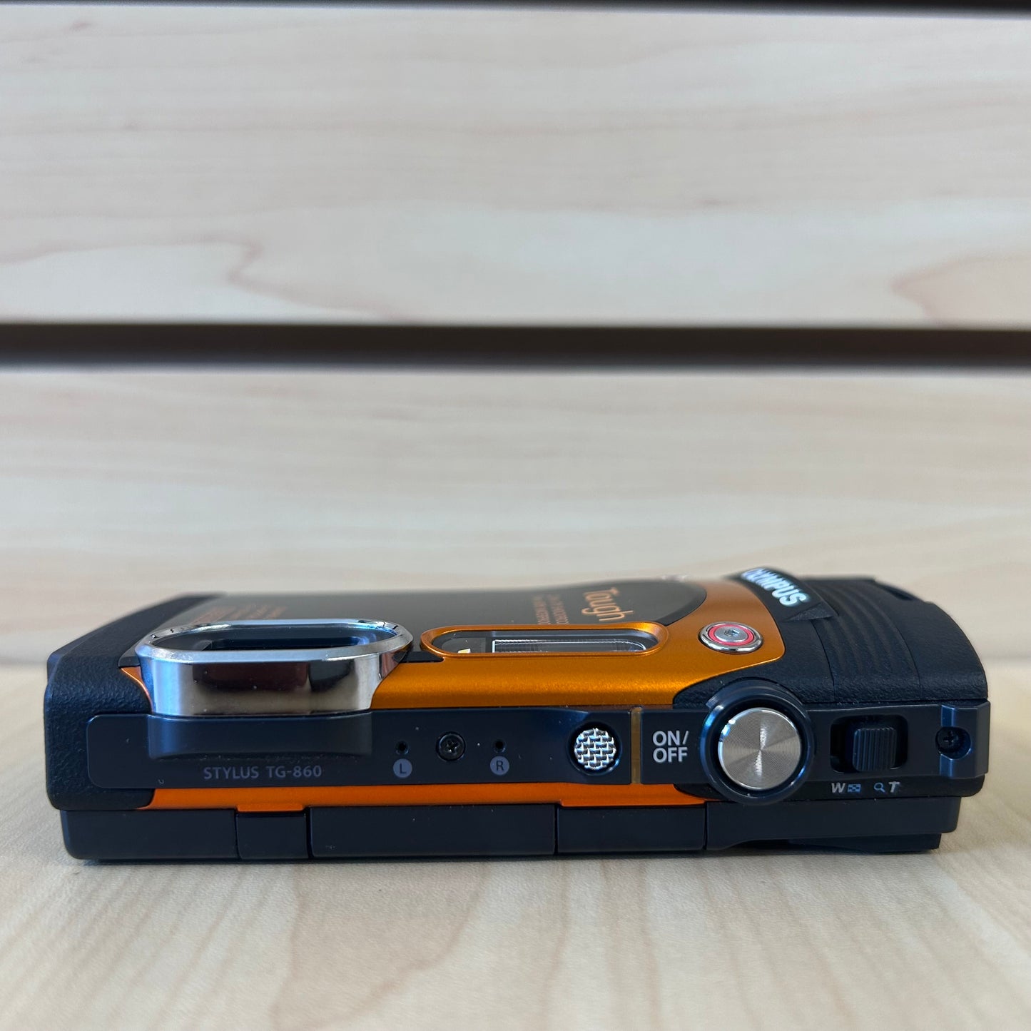 Used Olympus Stylus Tough TG-860 16.0MP Digital Camera - Orange