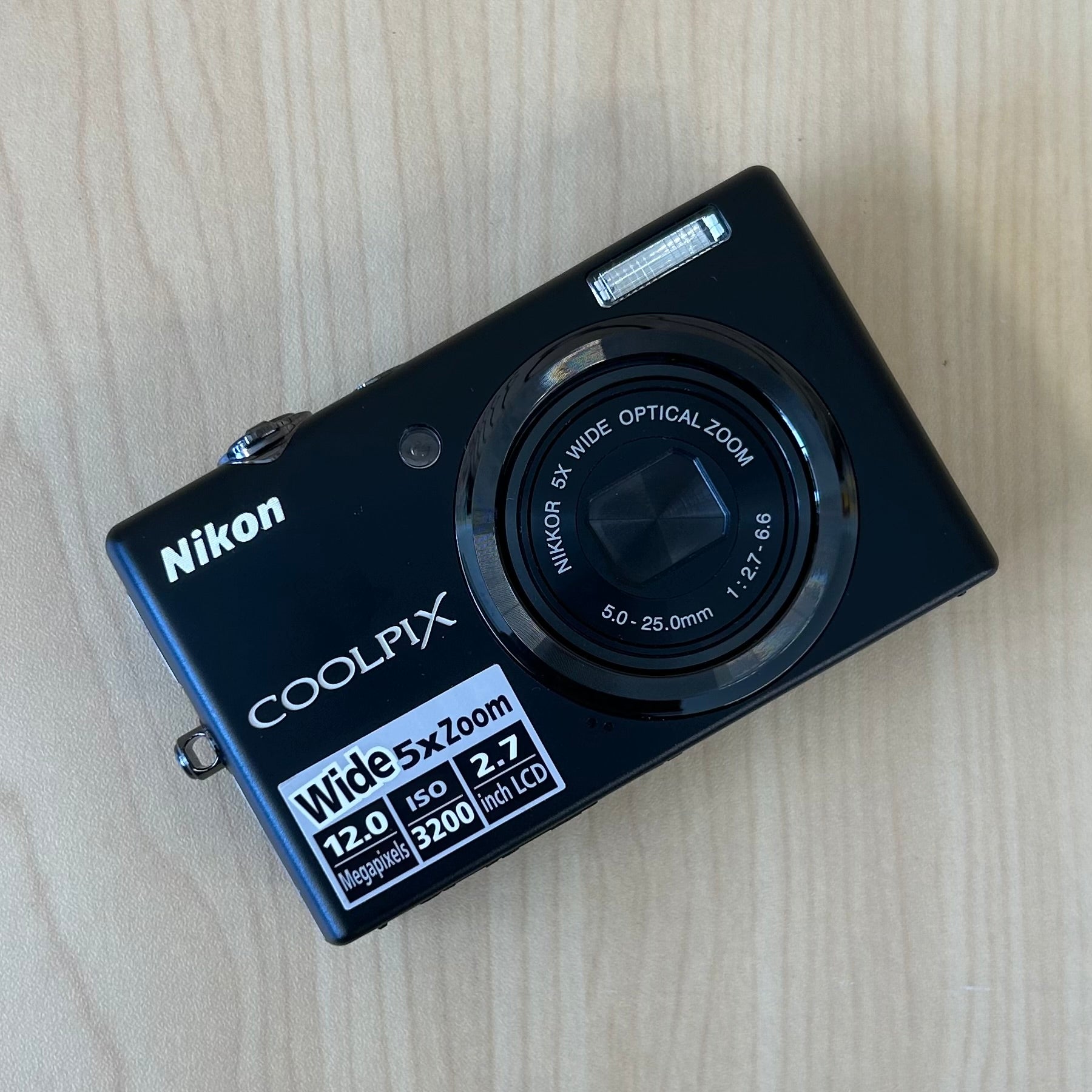 Nikon Coolpix S570 Digital Camera Black – www.danicamera.com